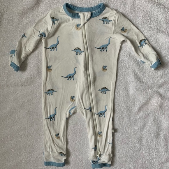 Kyte BABY Other - Kyte baby Jurassic blue newborn zip romper